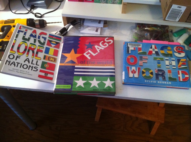Flag Books from the Library