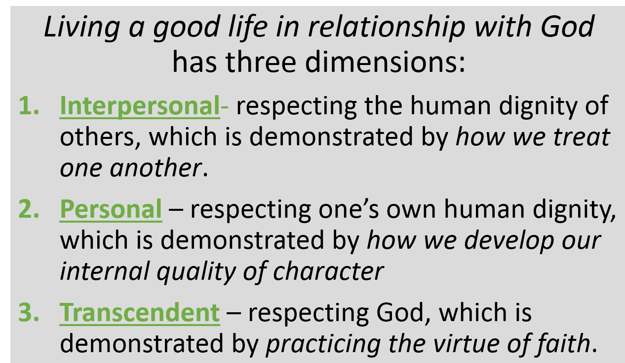 3 Dimensions of Morality