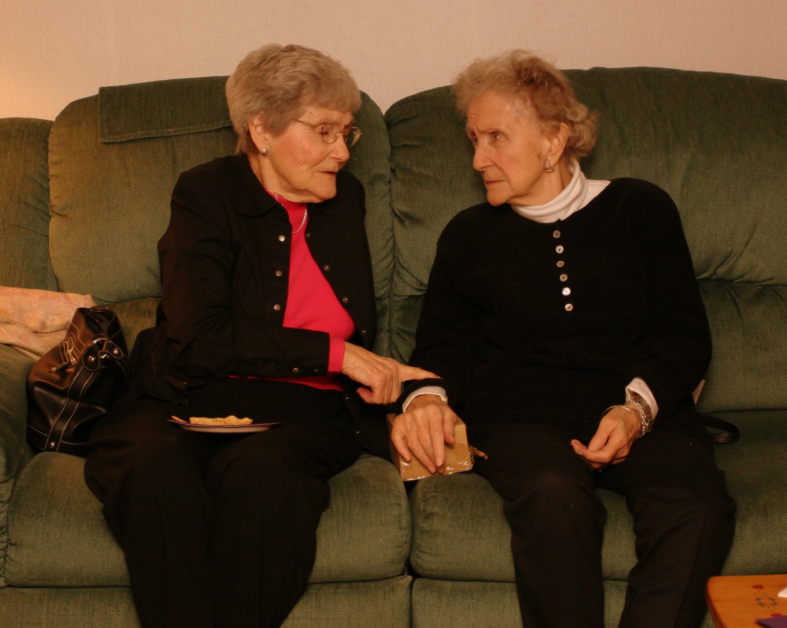Grandmom and Aunt Helen