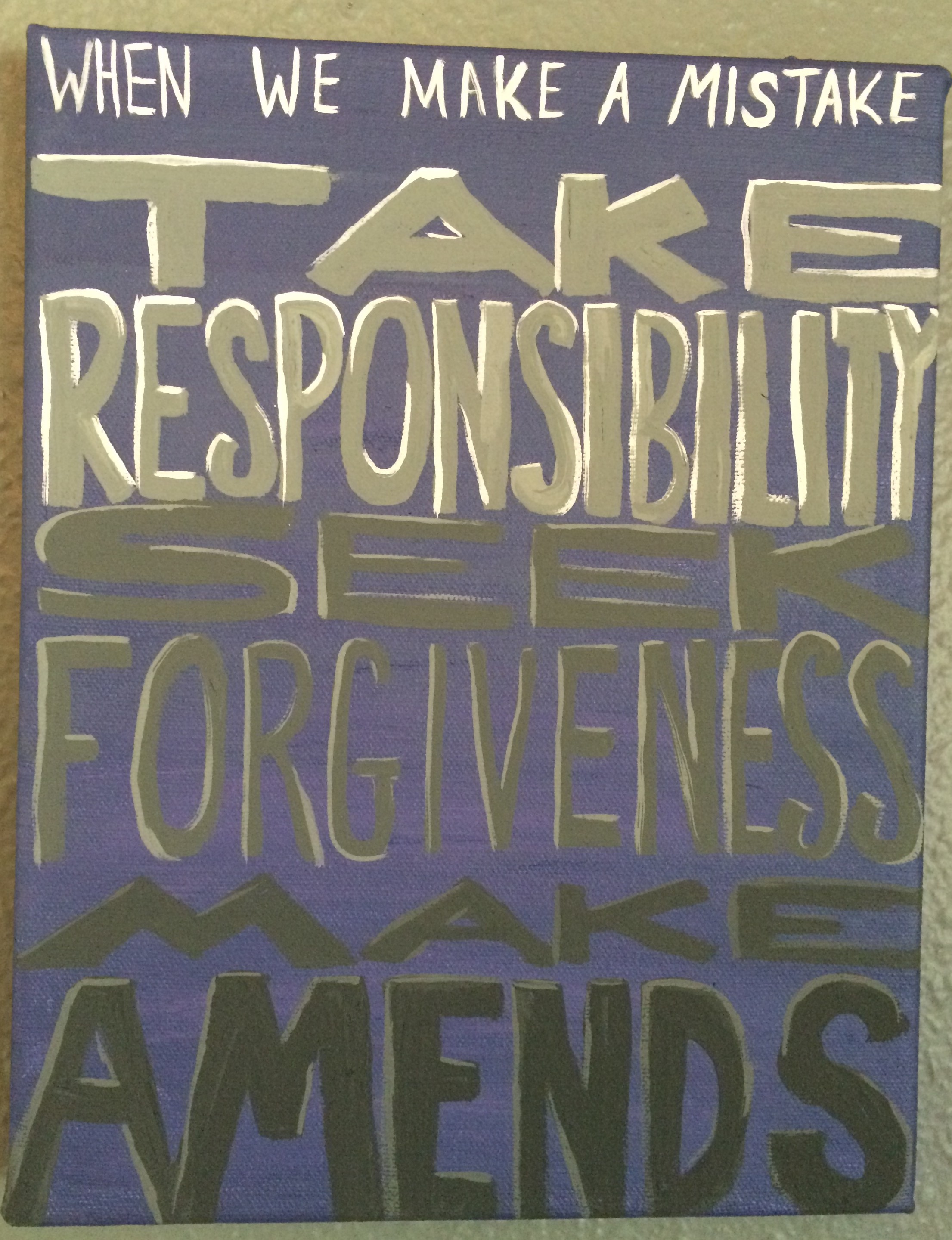 Take Responsibility