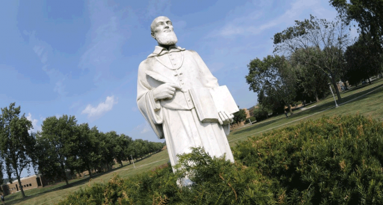 Statue of St. Francis DeSales