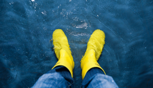 Rubber-boots-in-the-water