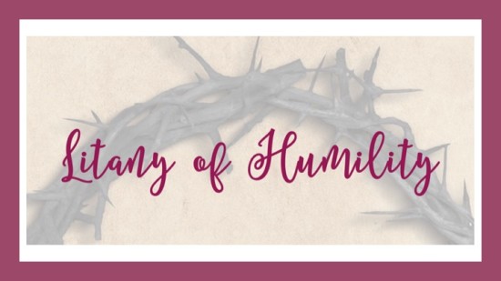 Litany of Humility Feature Image