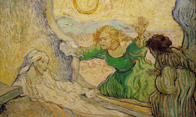 Raising of Lazarus Van Gogh via flickr