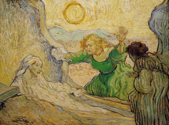 Raising of Lazarus Van Gogh via flickr